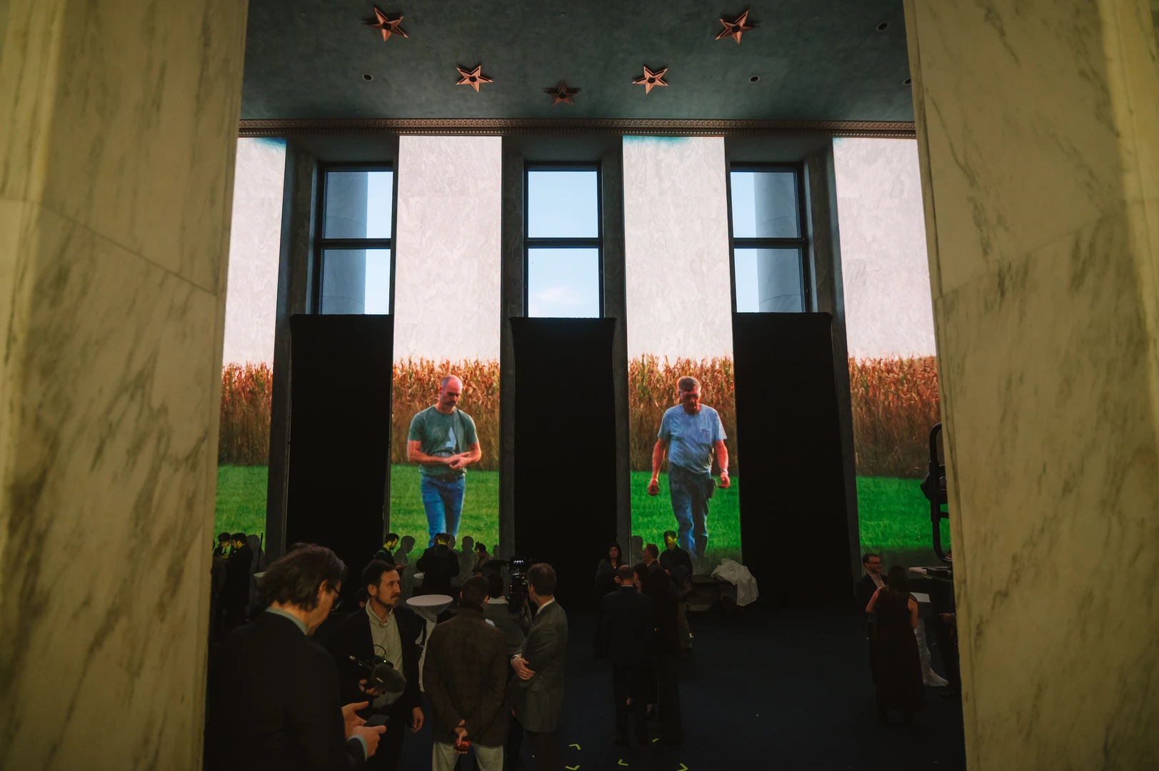 Invest In Our Land – Rayburn Foyer Projection